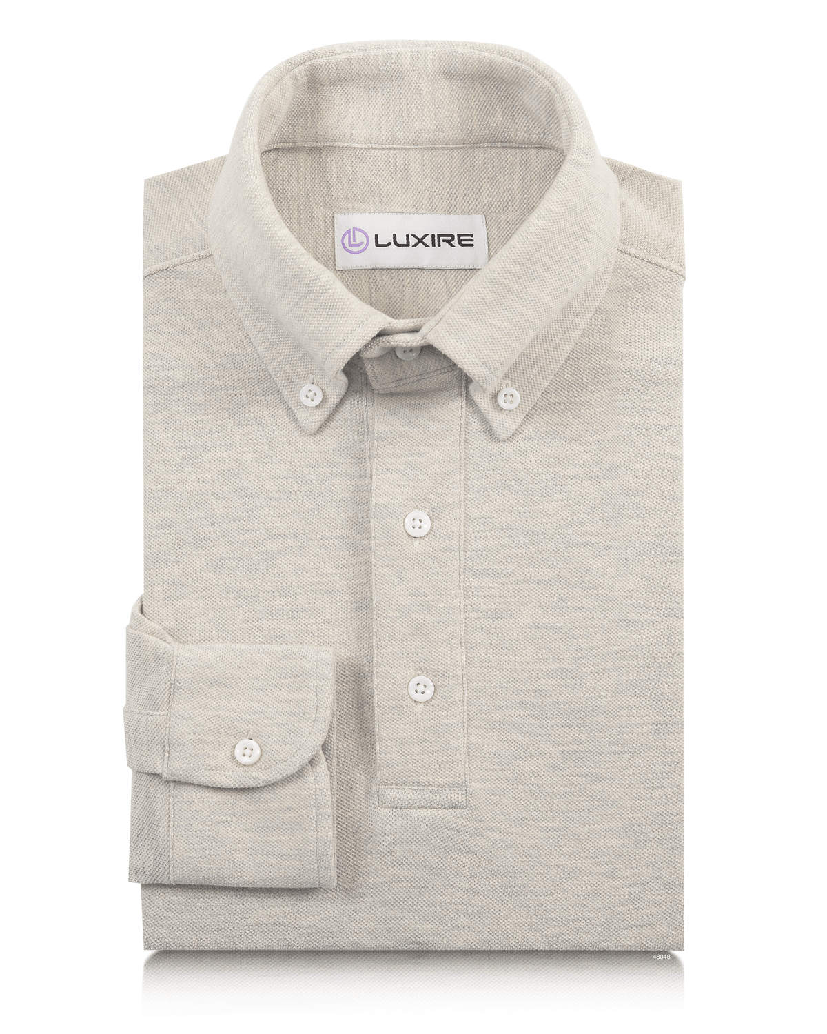 Cloud Grey Heather Polo T-shirt - 1