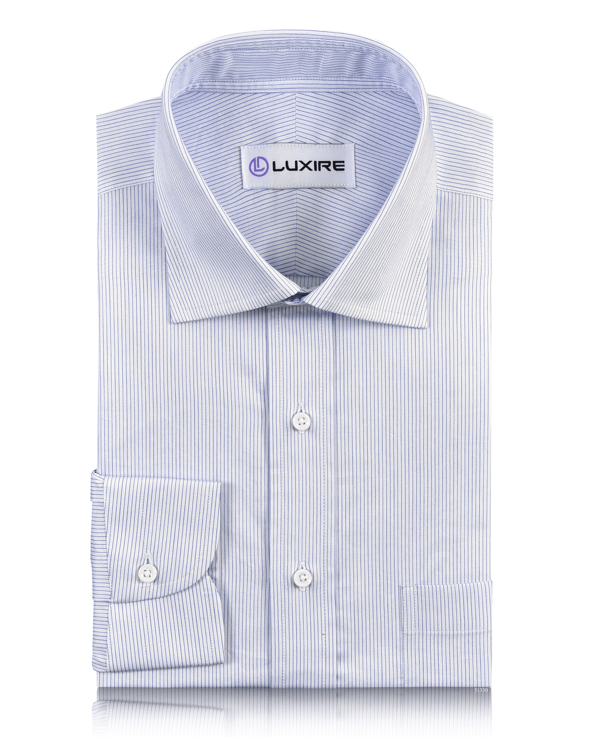 Monti White & Blue Shirt - 1