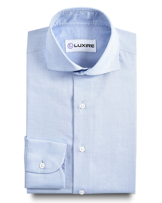 Pale Blue End on End Shirt