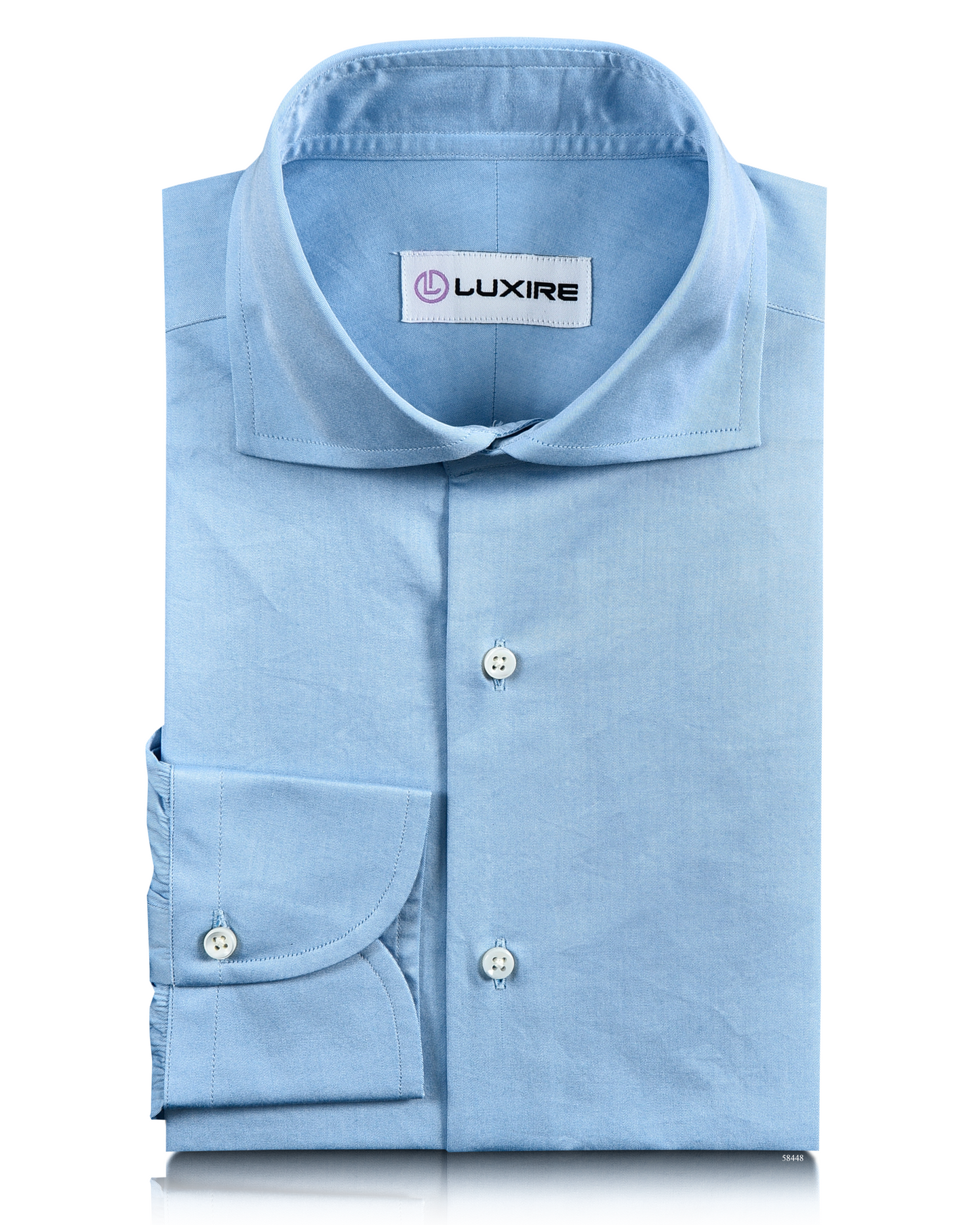 Business Shirt: Sky Blue Twill