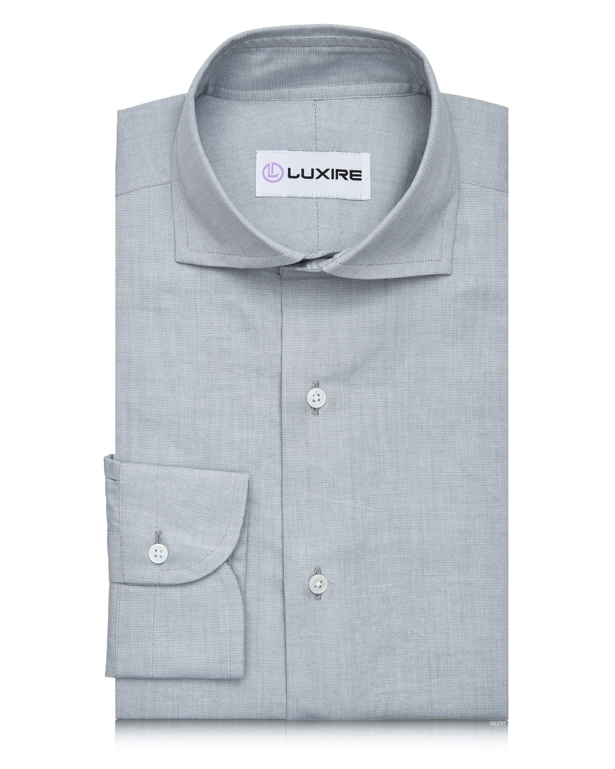 Grey Dress Shirt End on End - 1