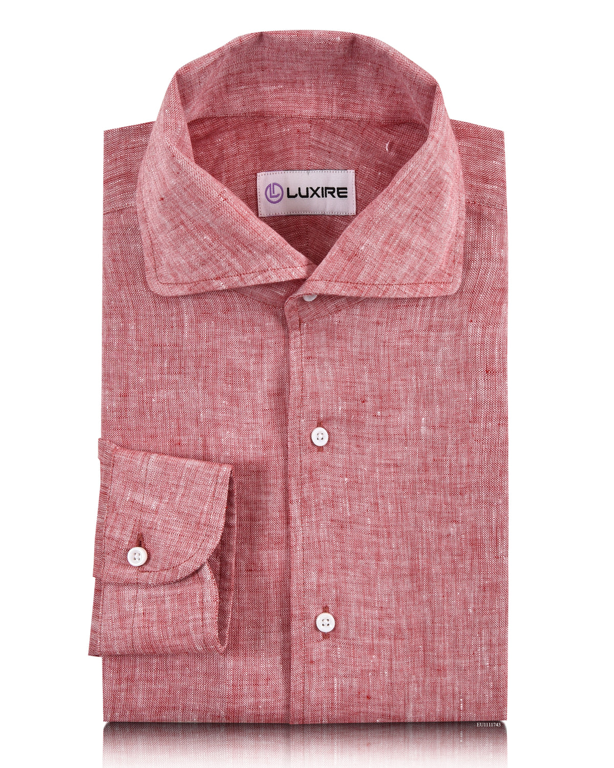 Linen:Red Chambray - 1
