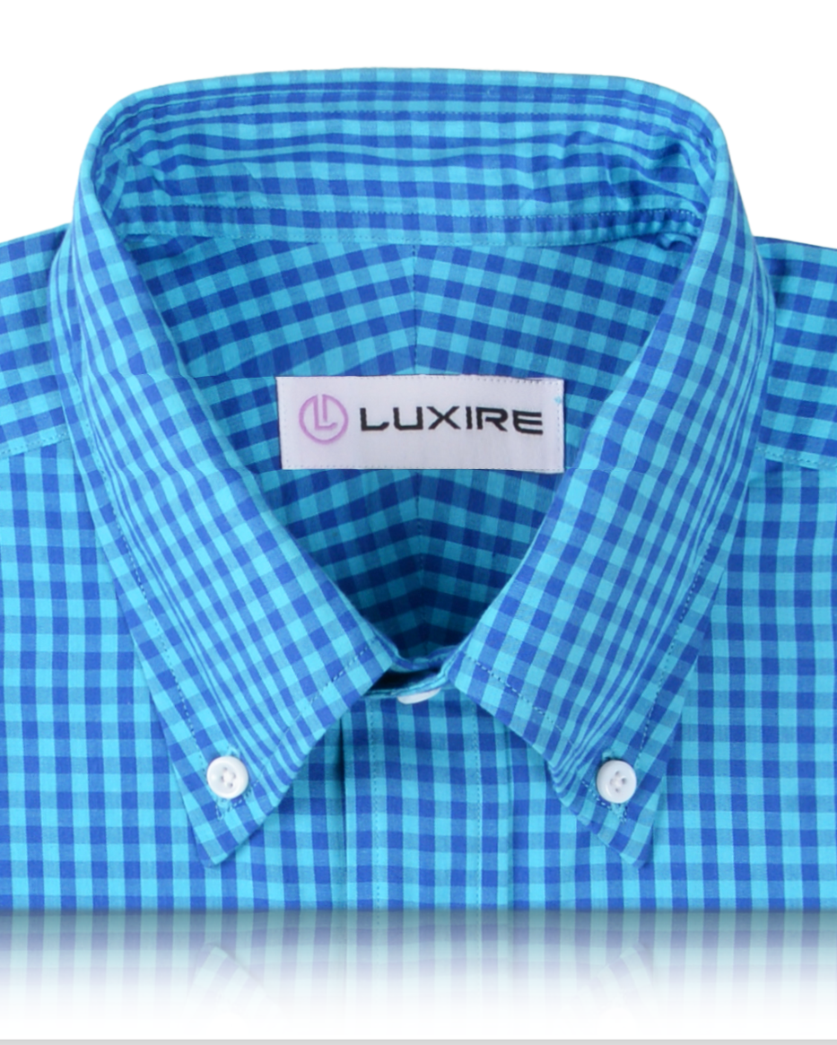Friday Shirt: Shades of Blue Gingham - 2