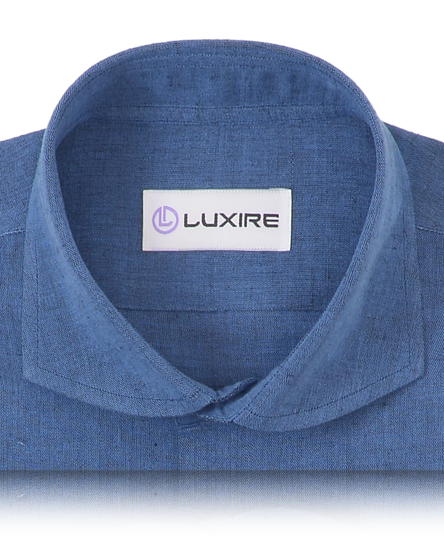 Cotton Linen: Plain Dark Blue Chambray