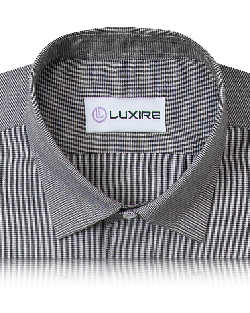 Grey Micro Houndstooth - 2
