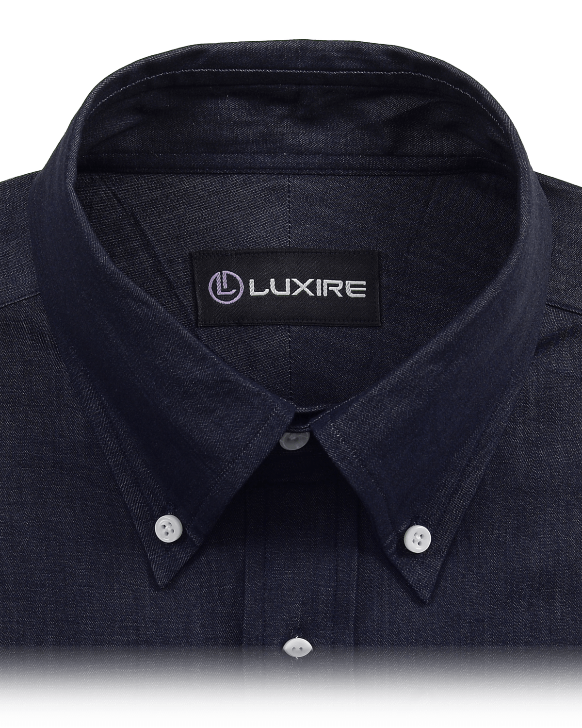 Dark Indigo Denim Chambray Shirt - 2