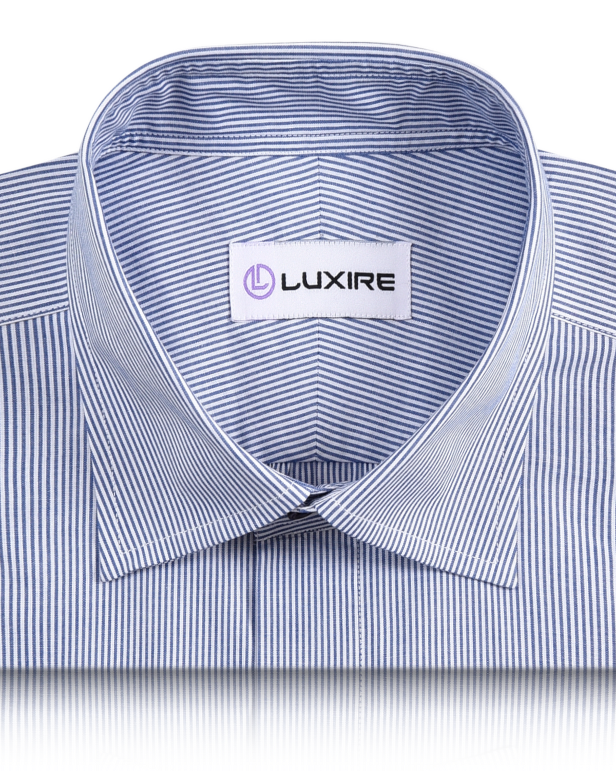 Navy Dress Stripes Shirt - 2