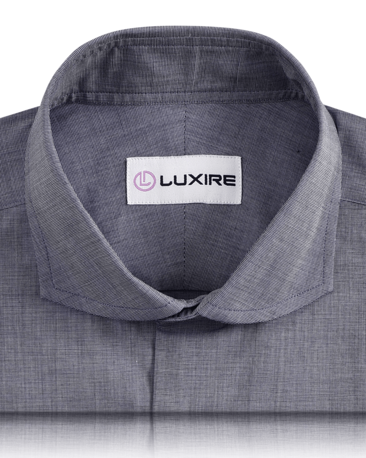 Navy End On End Dress Shirt - 2