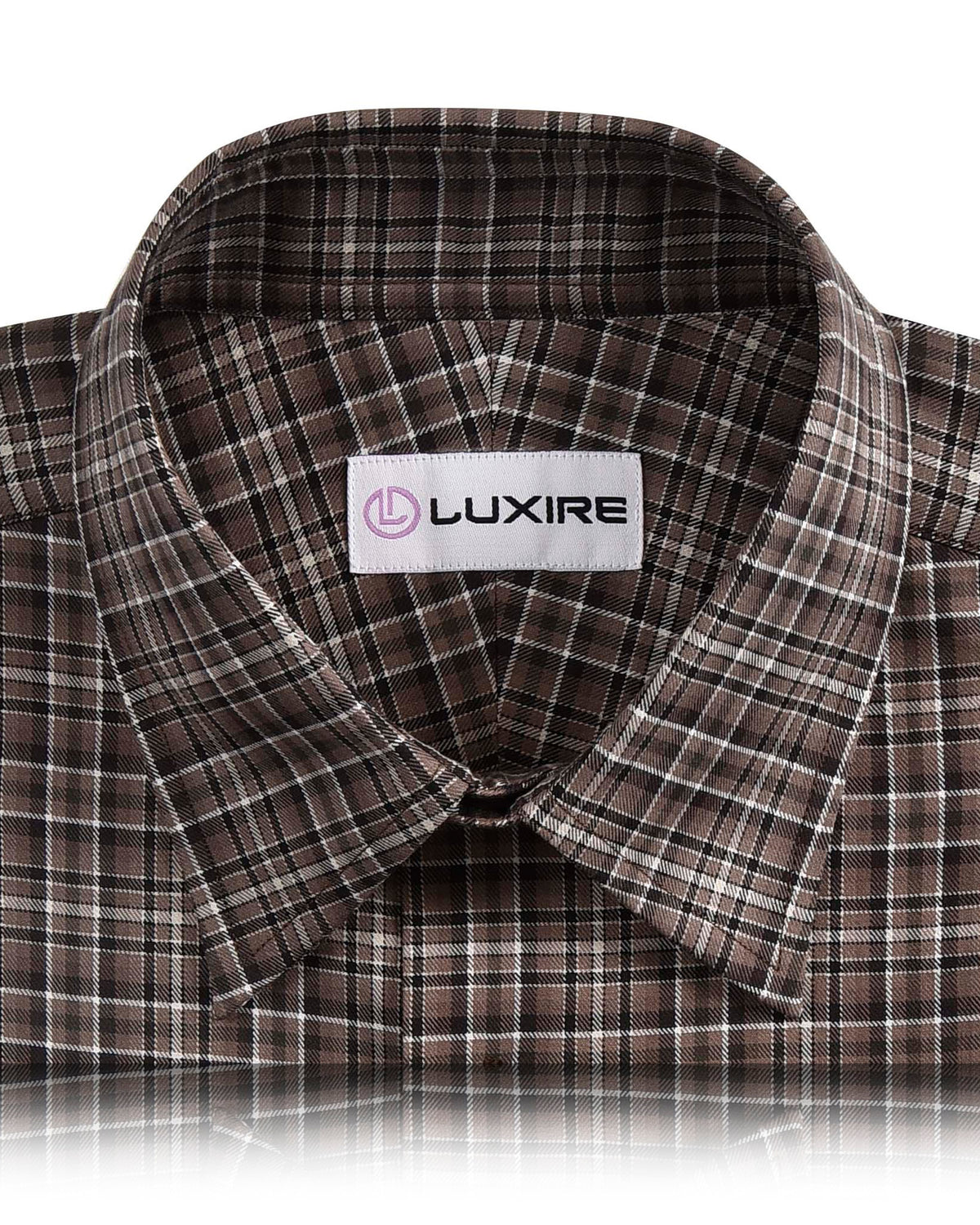 Shades Of Brown Twill Checks - 2