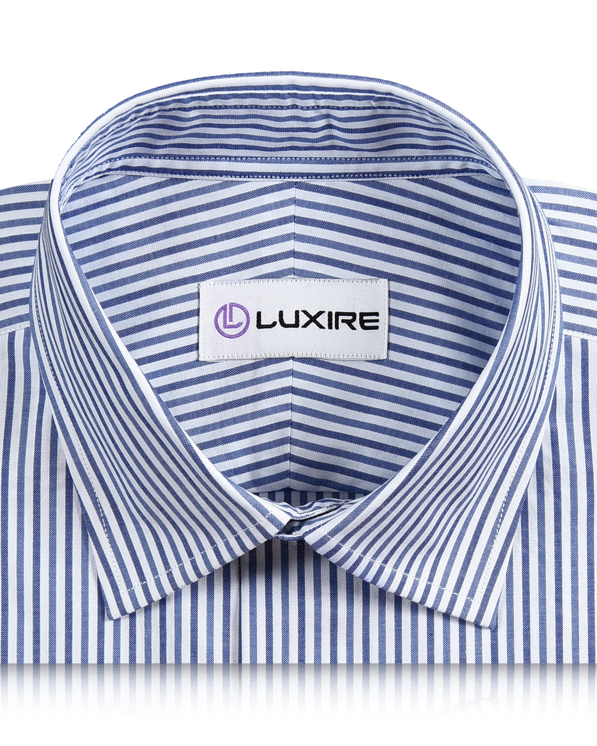 Shades of Blue University Stripes Oxford - 2