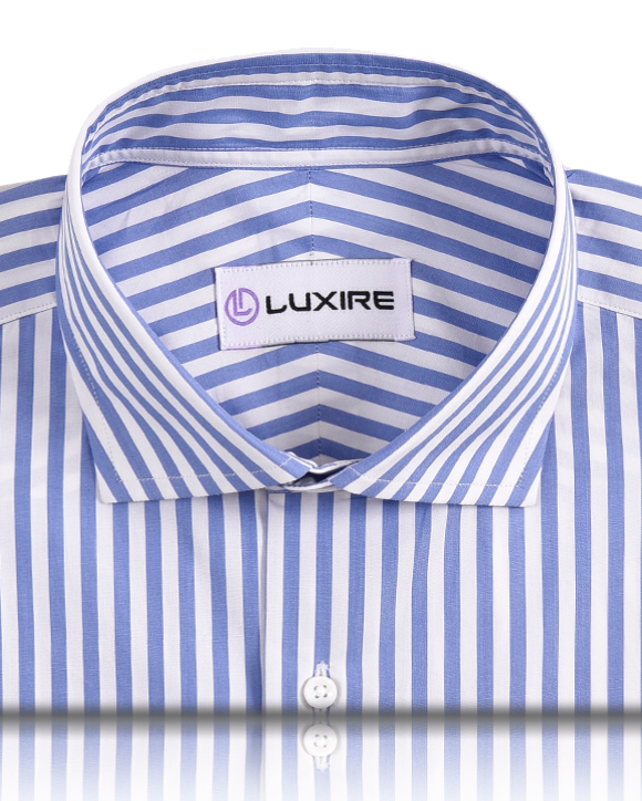 Brembana Blue White Bengal Stripes Shirt - 7