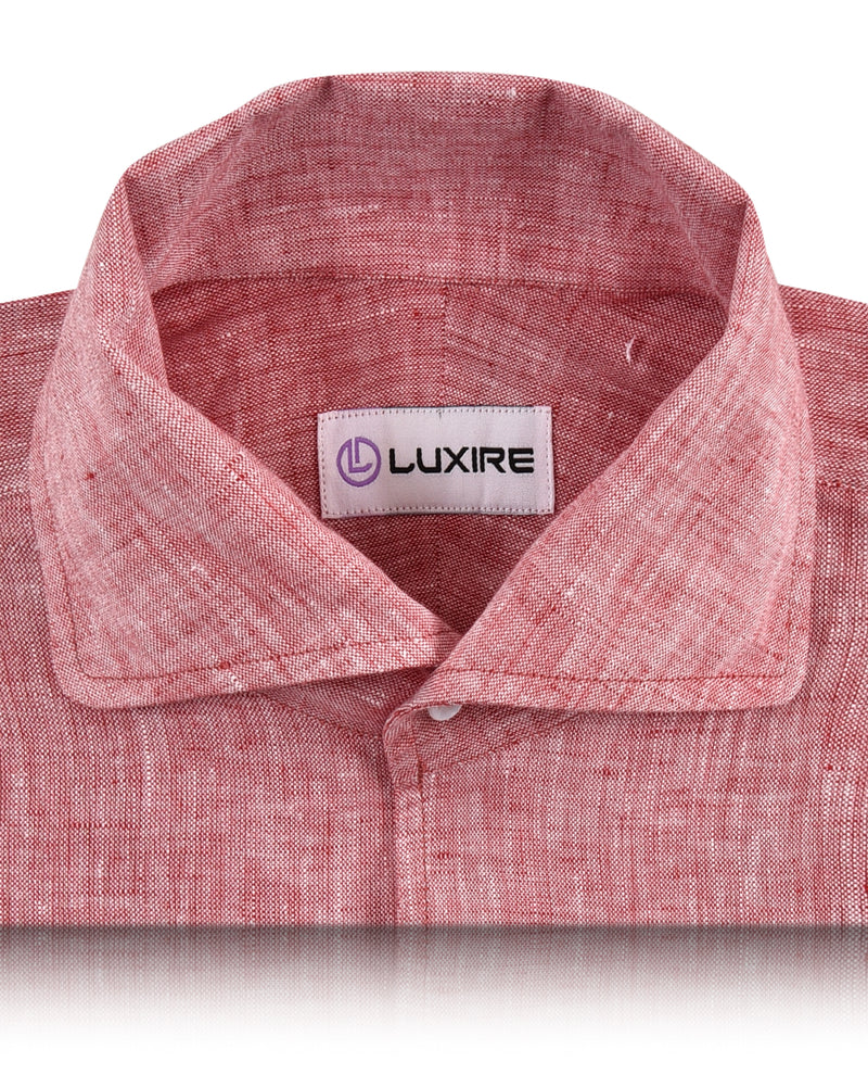 Linen:Red Chambray