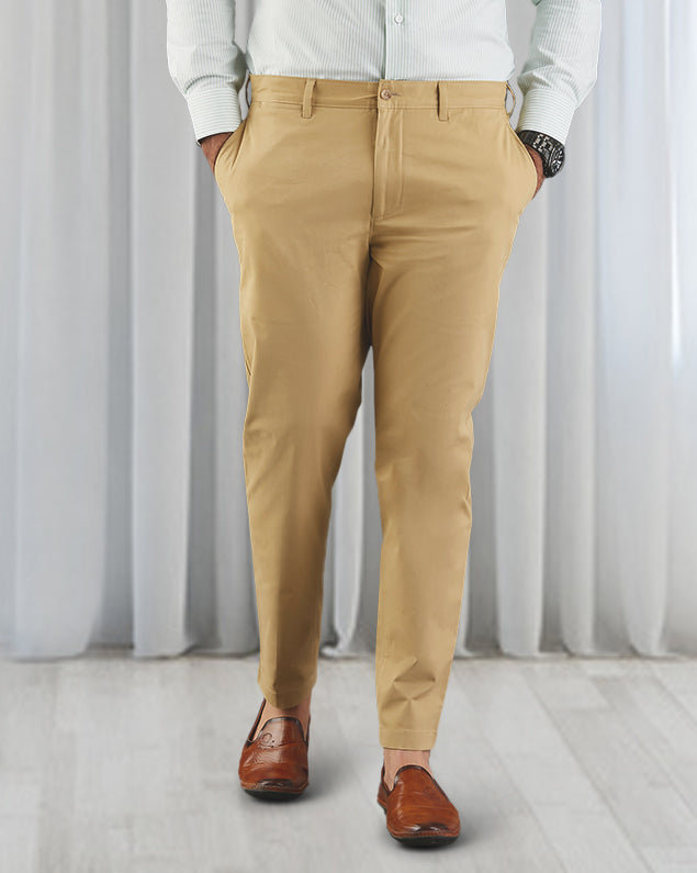 Genoa Chino Pant Khaki - 1