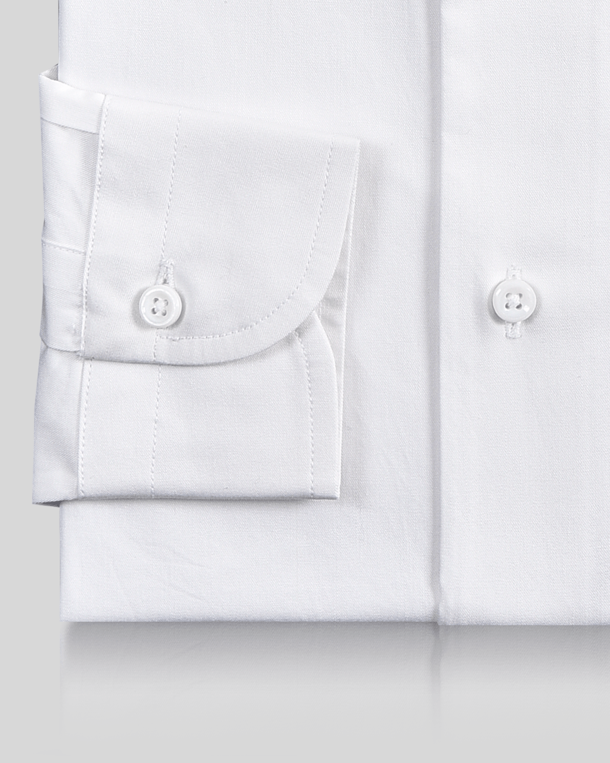 Fine White Twill Shirt - 8