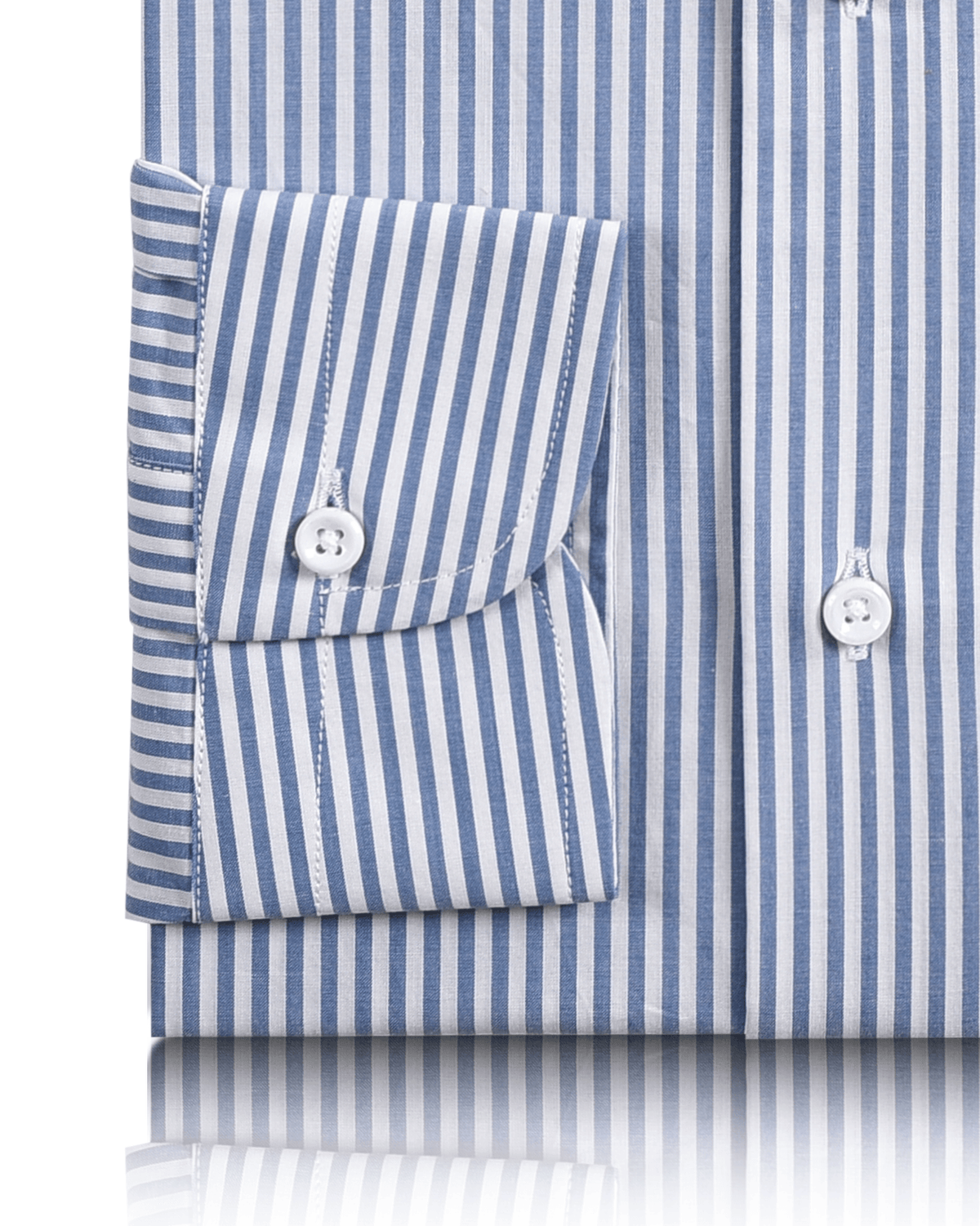 Blue Candy Dress Stripes Shirt - 3