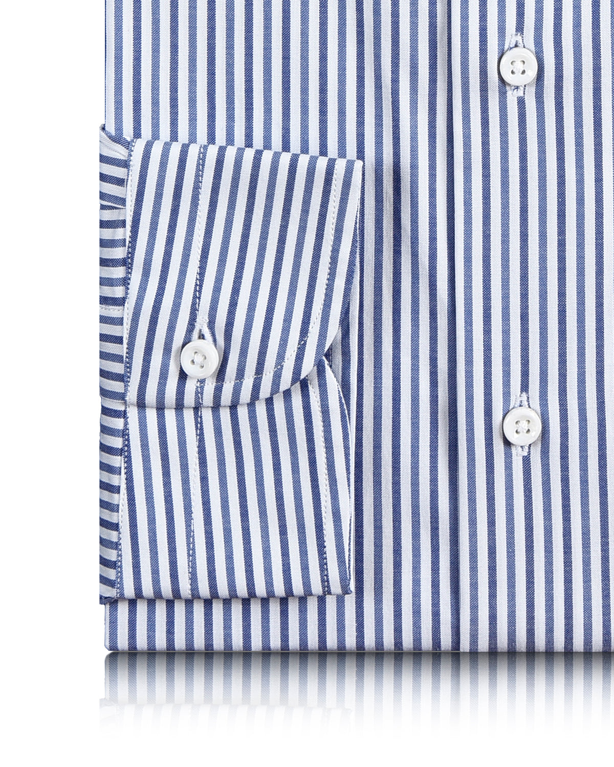 Shades of Blue University Stripes Oxford - 3