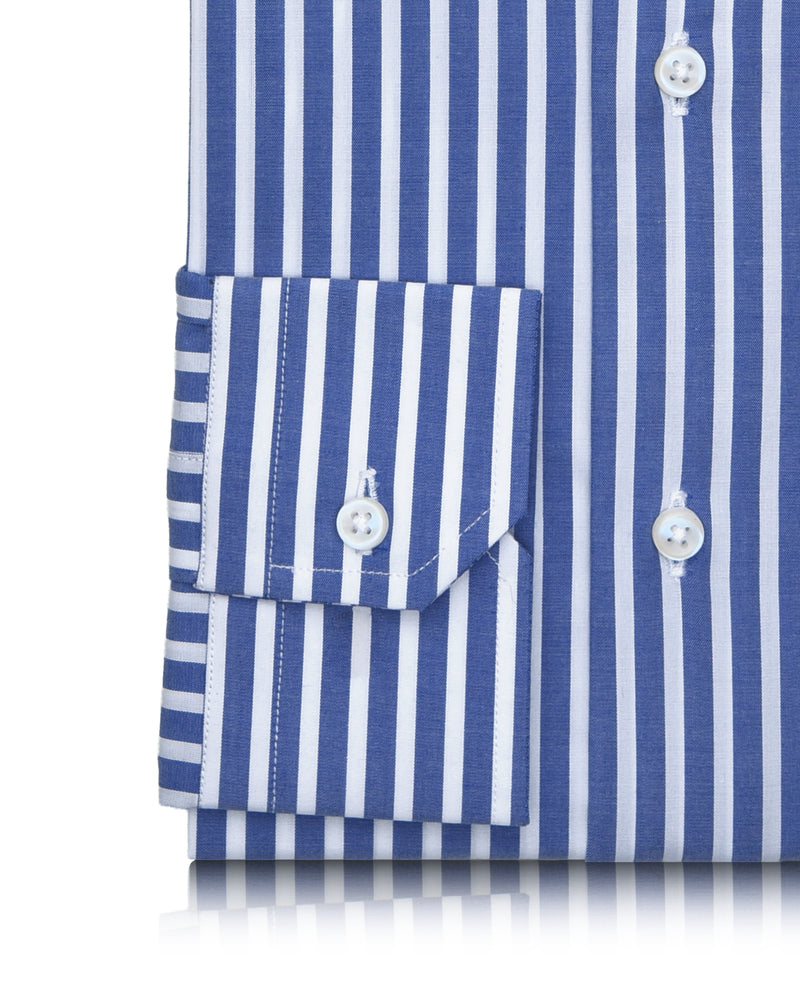 Cornflower Blue Bengal Stripes Shirt