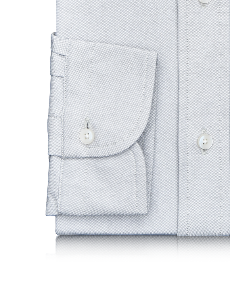 Pale Grey Oxford Shirt