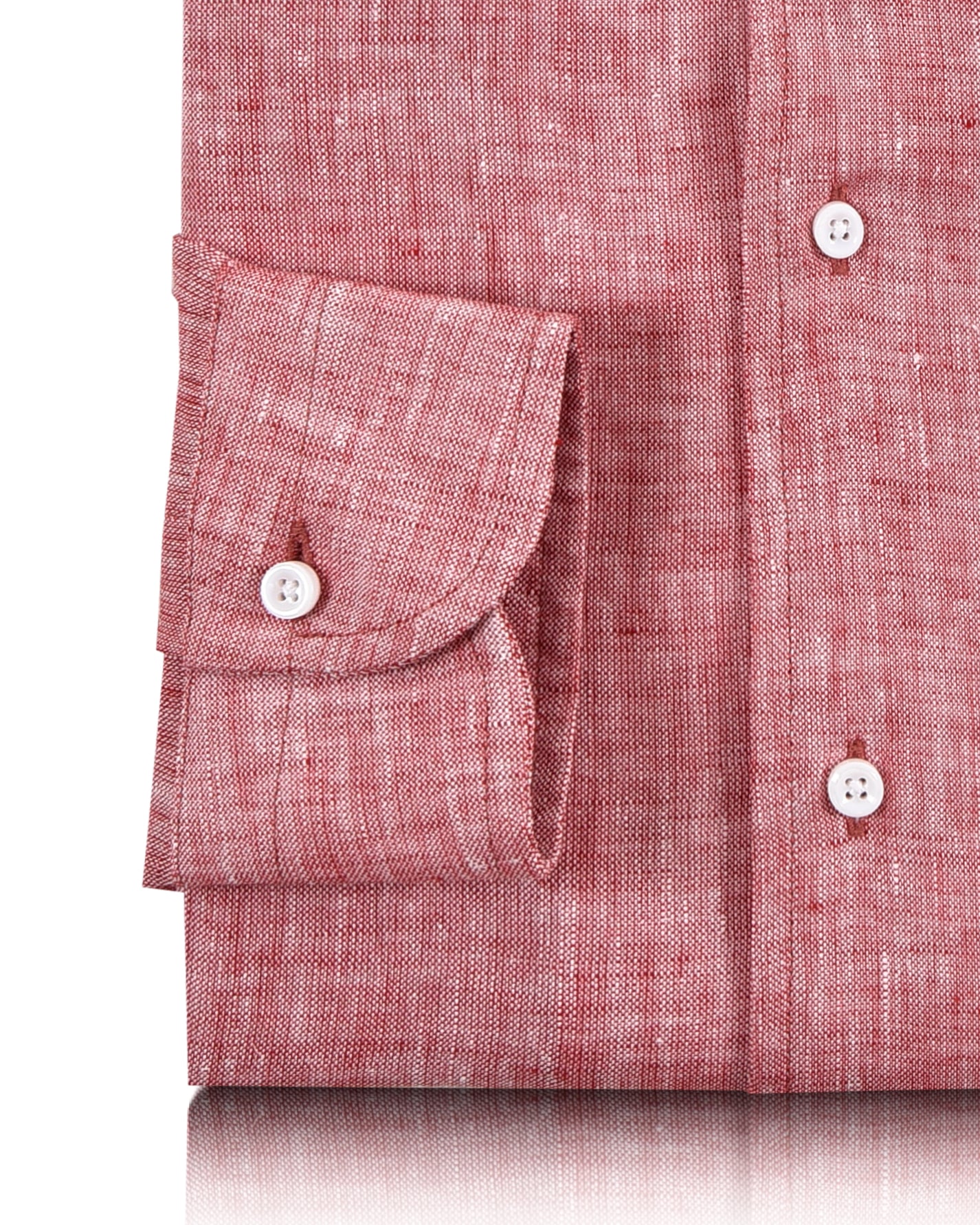 Linen:Red Chambray