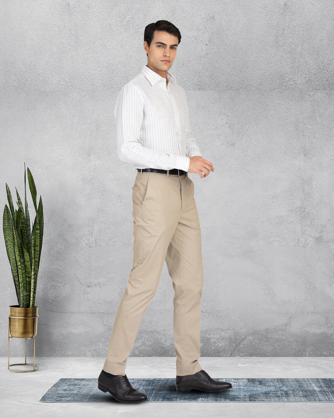Genoa British Khaki Dress Pant - 3