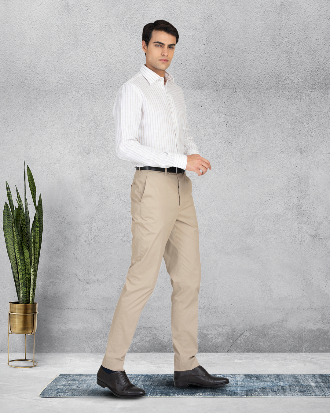 Genoa British Khaki Dress Pant