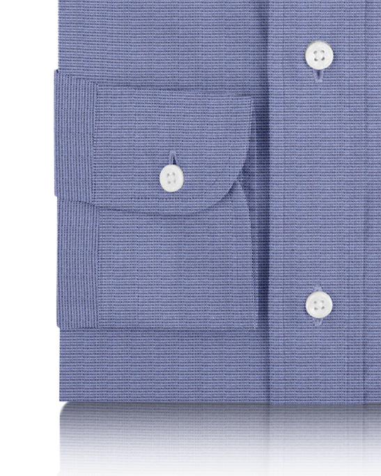 Cotton Linen: Mid Blue Chambray