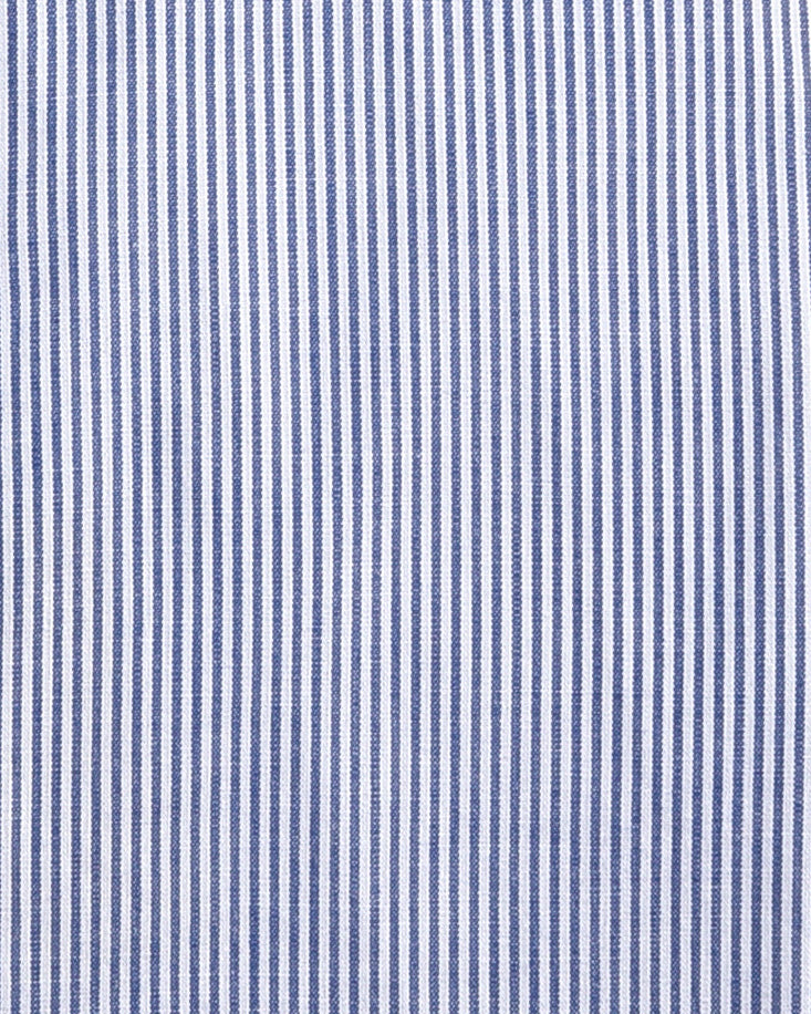 Navy Dress Stripes Shirt - 3