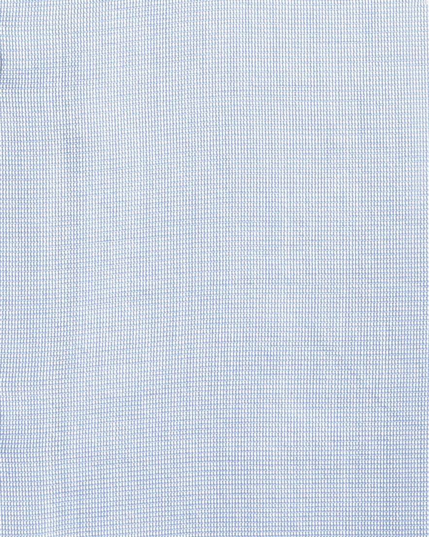 Pale Blue End on End Shirt - 4