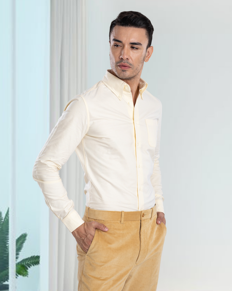 Primrose yellow 21 Wale Needle Cord