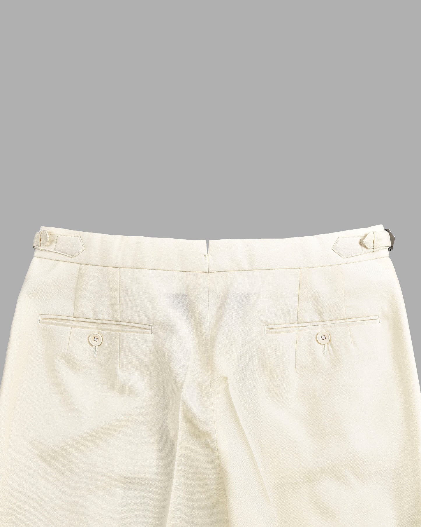 Dugdale Fine Worsted Pant - Cream Pant