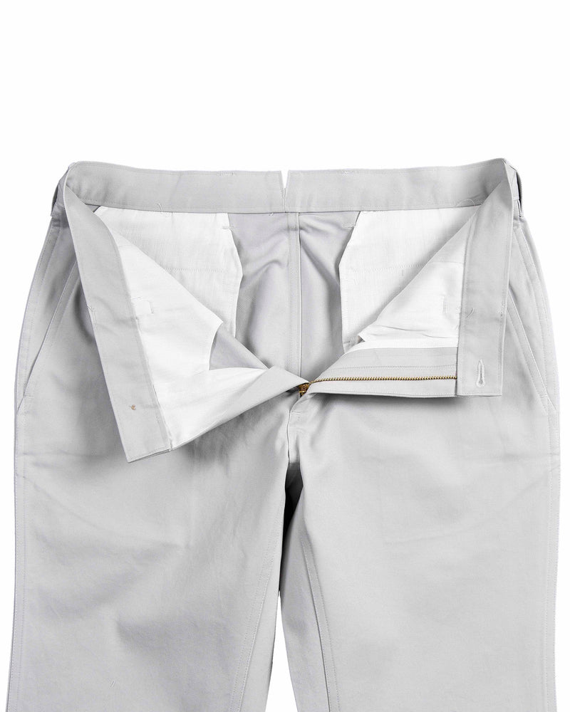 Stone Grey Plain Chino