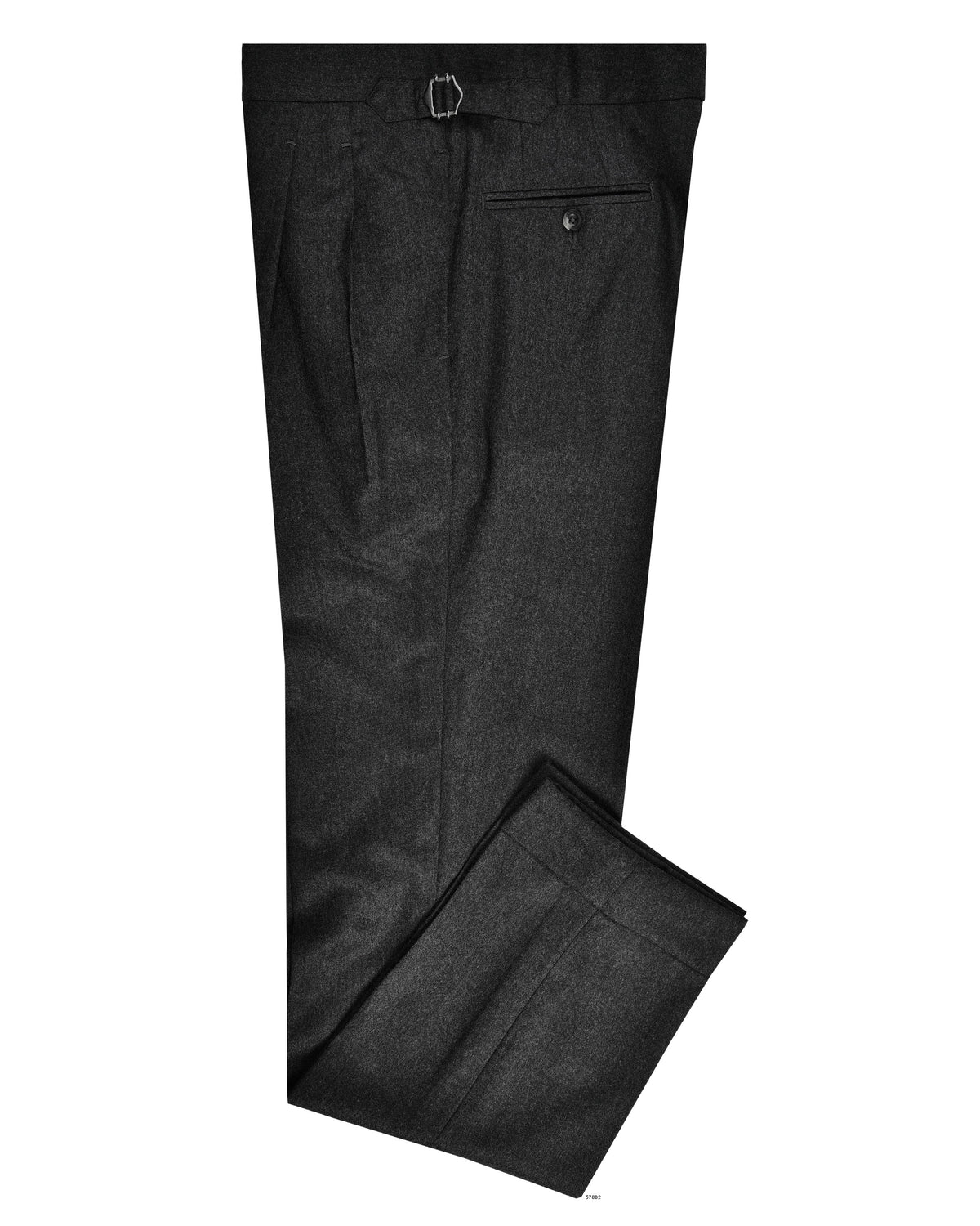 VBC Super 120's Flannel Charcoal Grey - 1