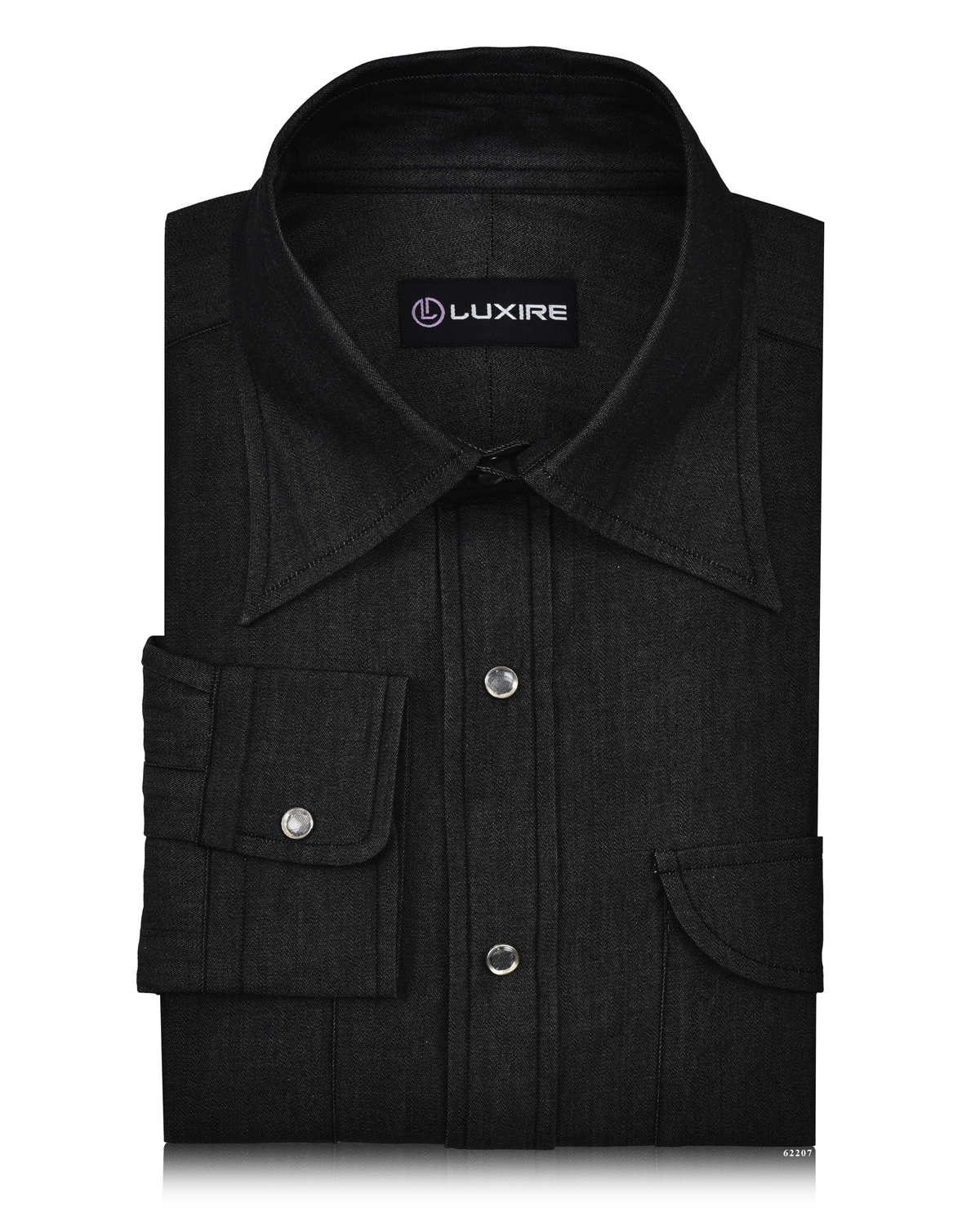 Sartorial Denim Black Chambray - 1