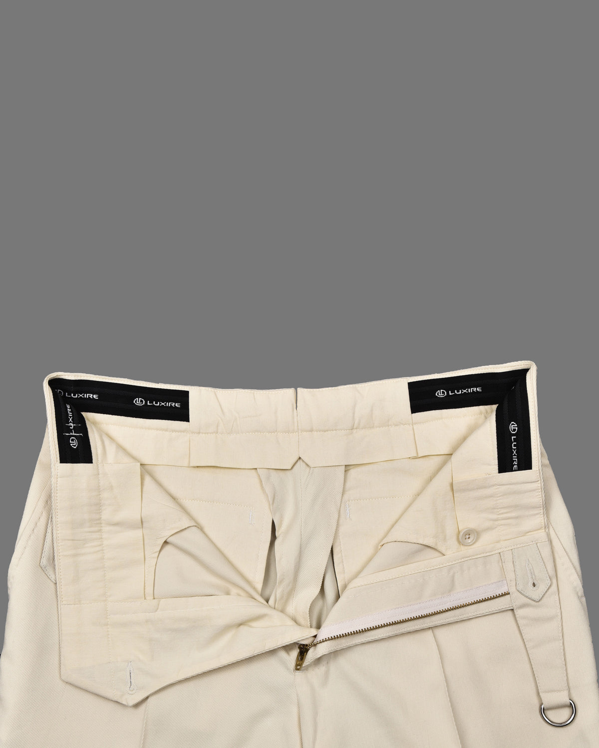 Dobby Cotton Lycra: Luscious Off-White - 5