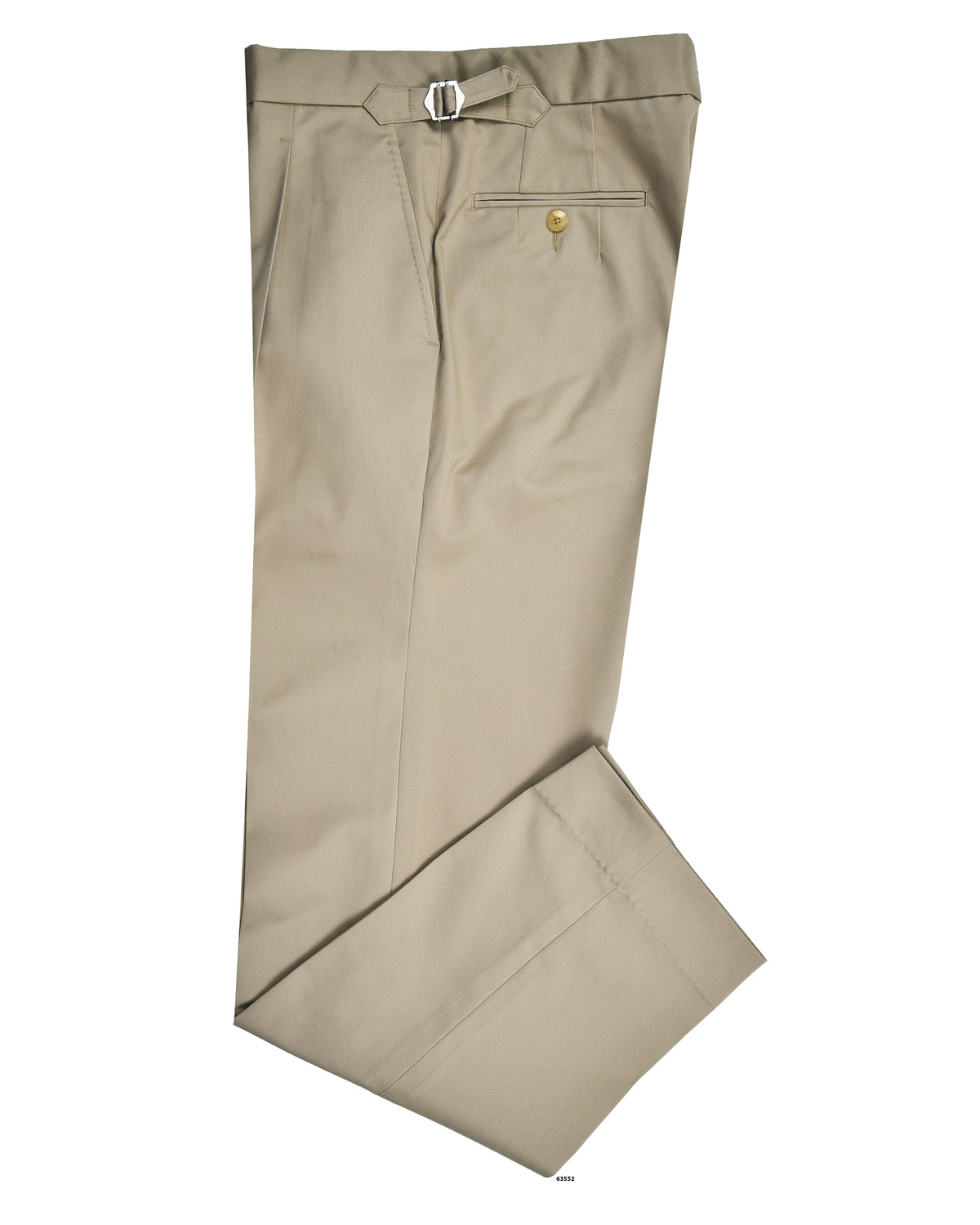 Light Khaki Stretchable chino - 1