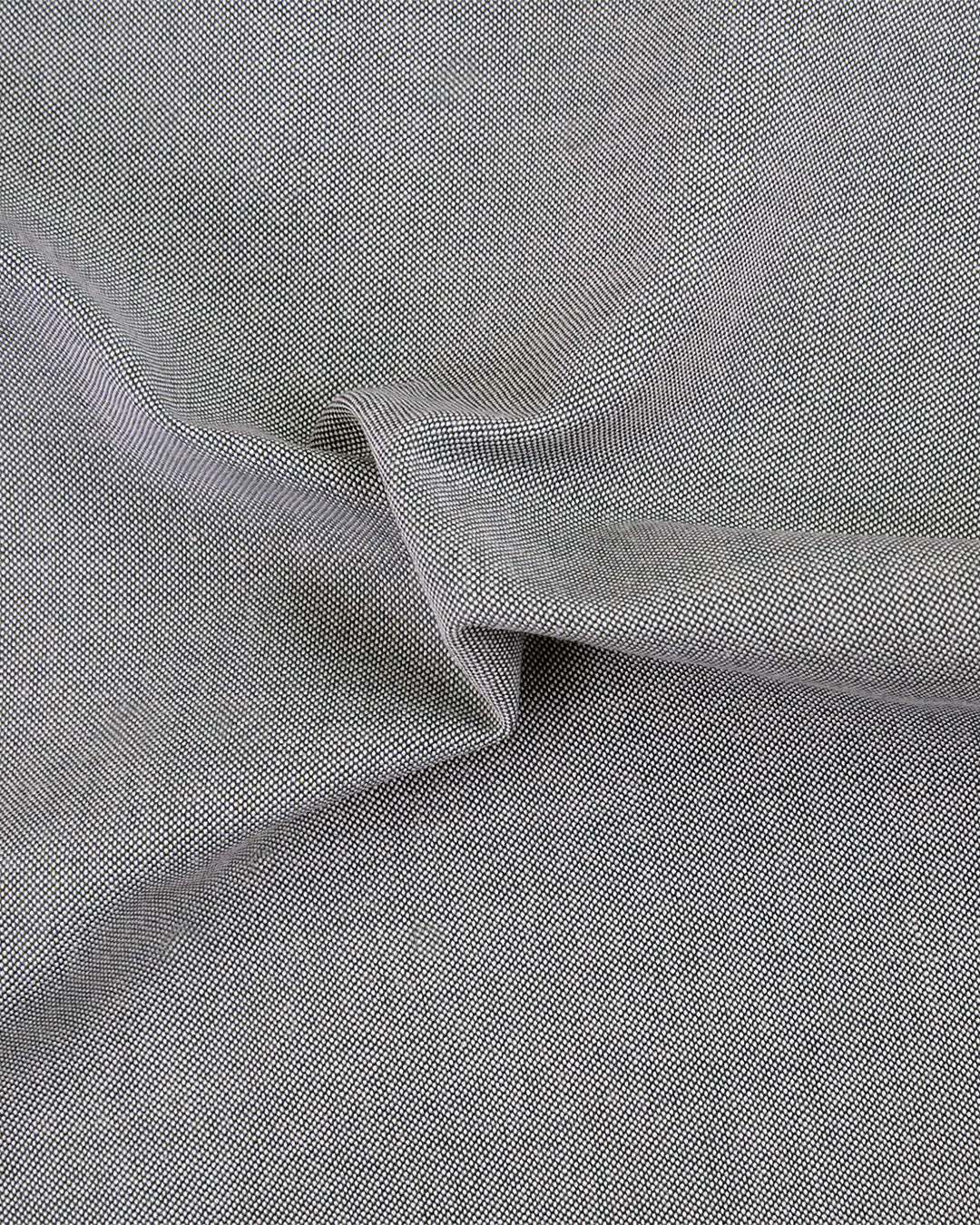 Grey Pinpoint Oxford Dress Shirt - 4