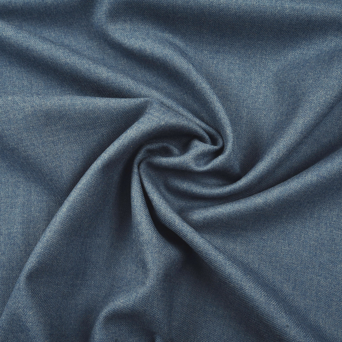 Dugdale Blueish Grey Wool Flannel Dress Pant - 4
