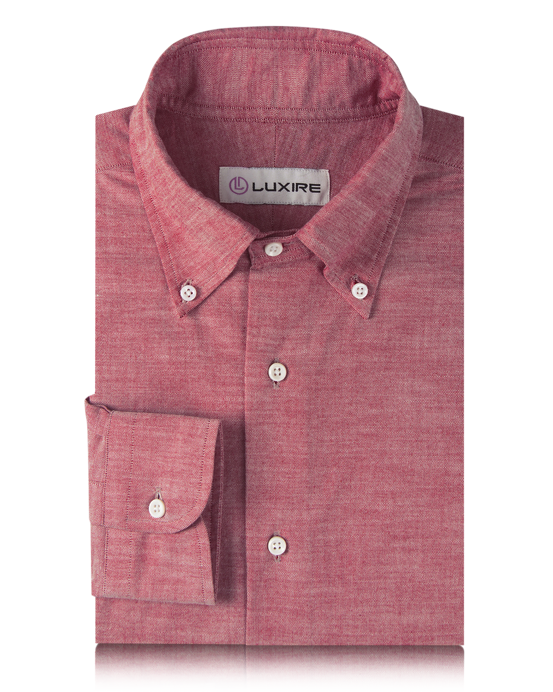 Linen: Classic Red Chambray