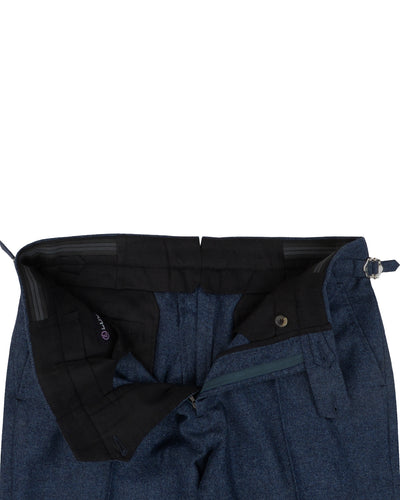 EThomas Prussian Blue Harringbone