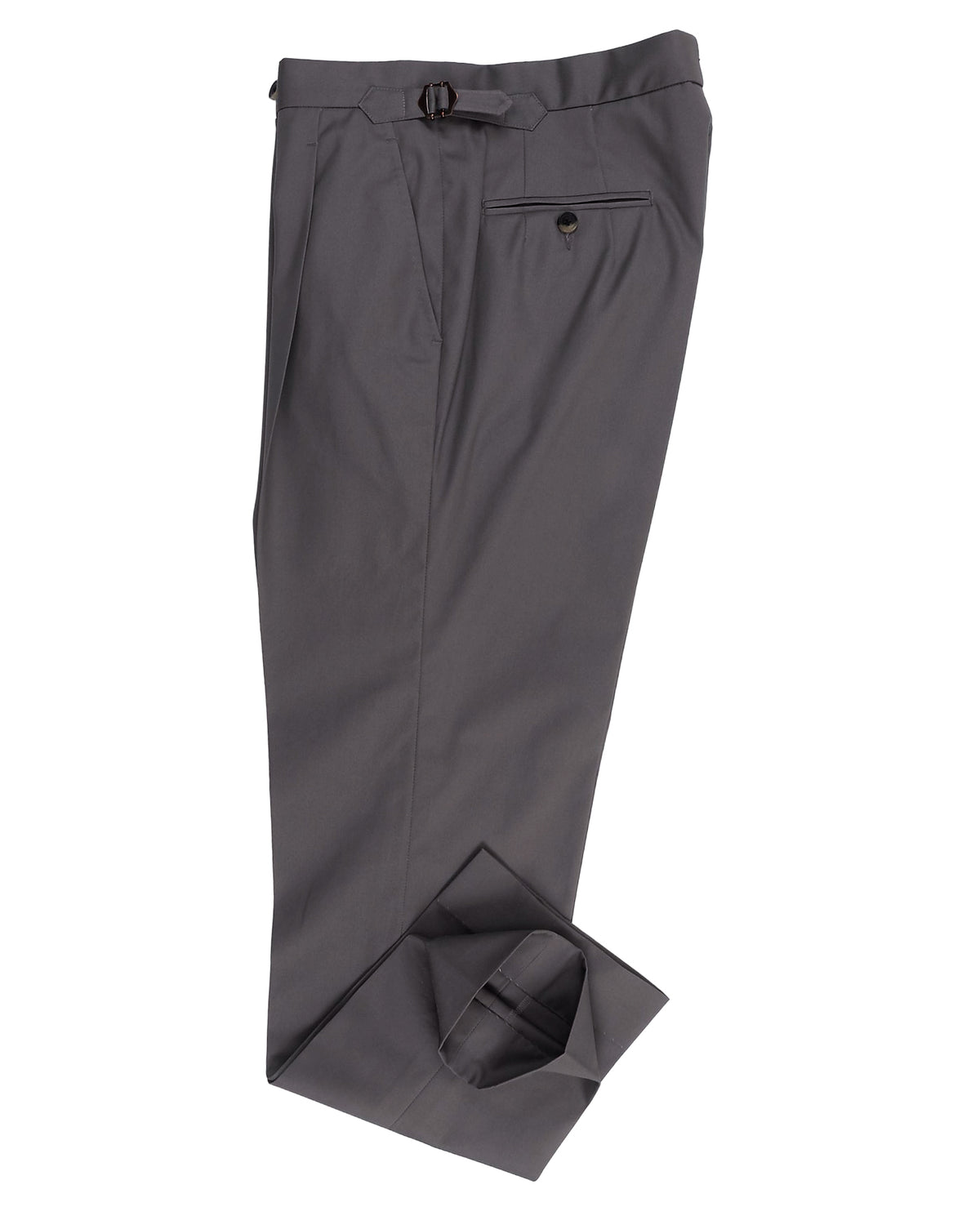 Smoky Grey Twill Pant - 2