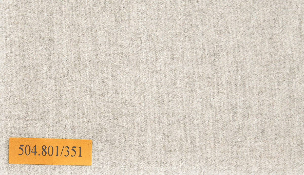 Vitale Barberis Canonico -Ecru Woolen Flannel - 9