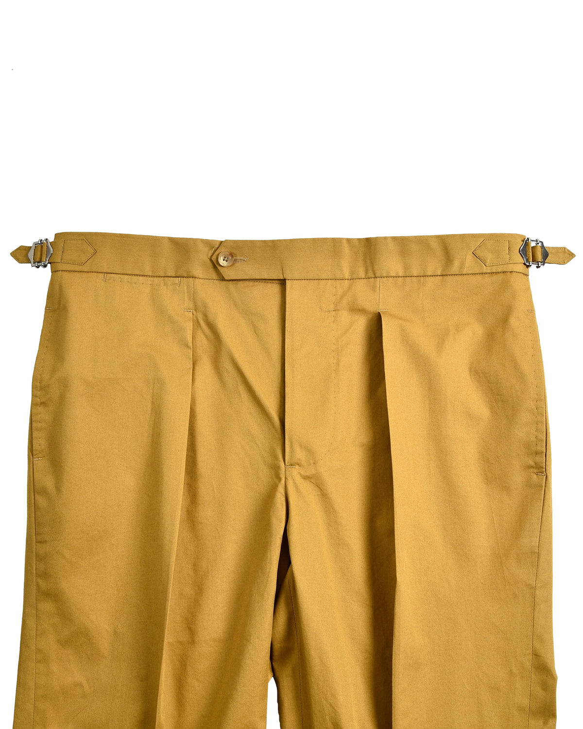 Golden Mustard Cotton Pant - 3