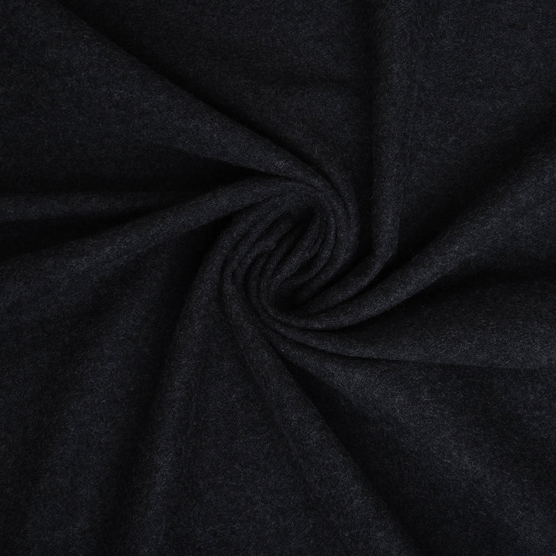 EZS Charcoal Wool Flannel Pant