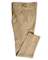 Golden Linen Dress Pant
