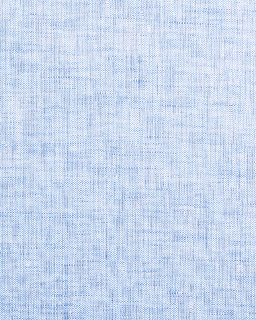 Linen: Pale Blue End on End - 4
