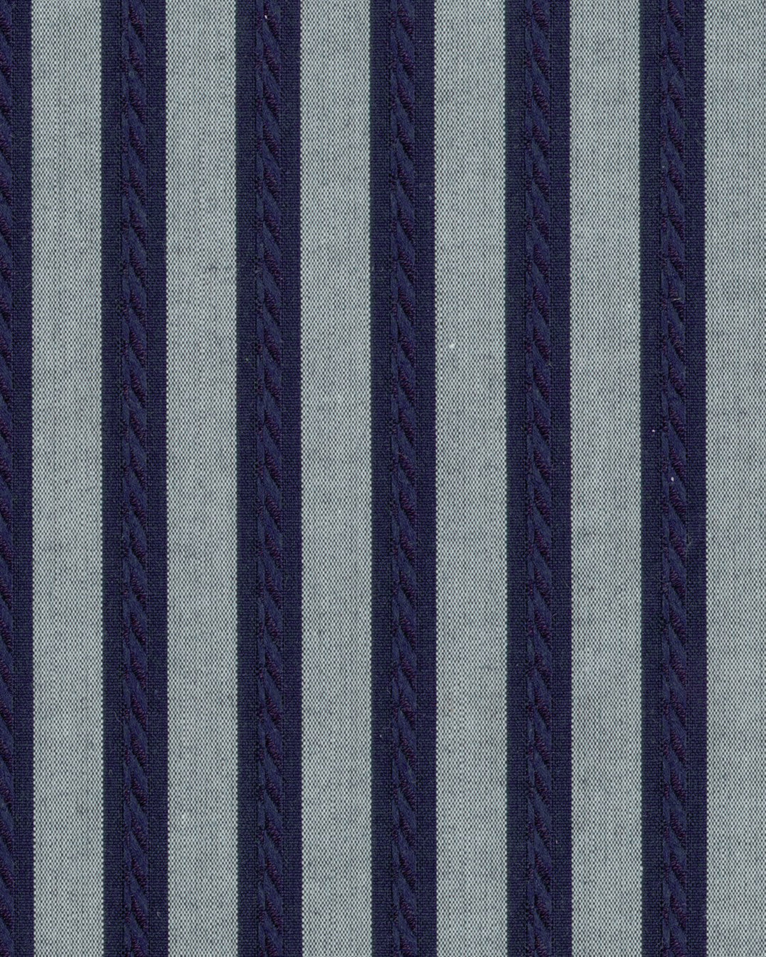 Grey Navy Bengal Stripes 120/2 - 4