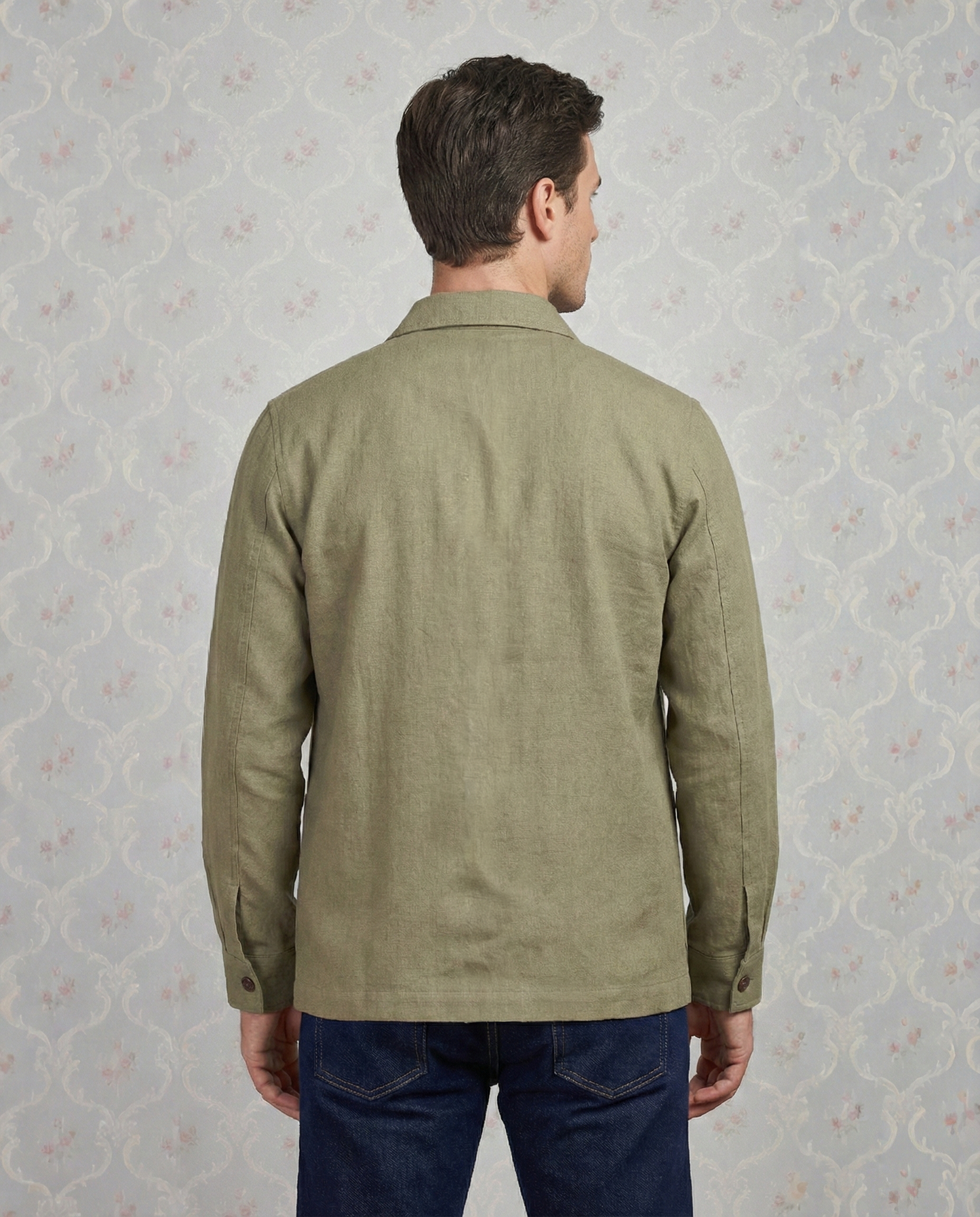 Apple Fresco Cotton Shirt Jacket