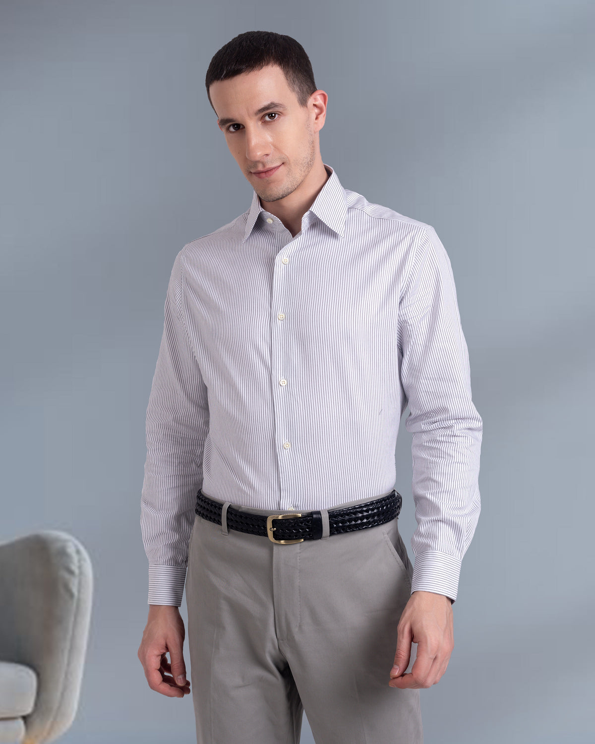 Genoa Dark Grey Dress Pant - 4