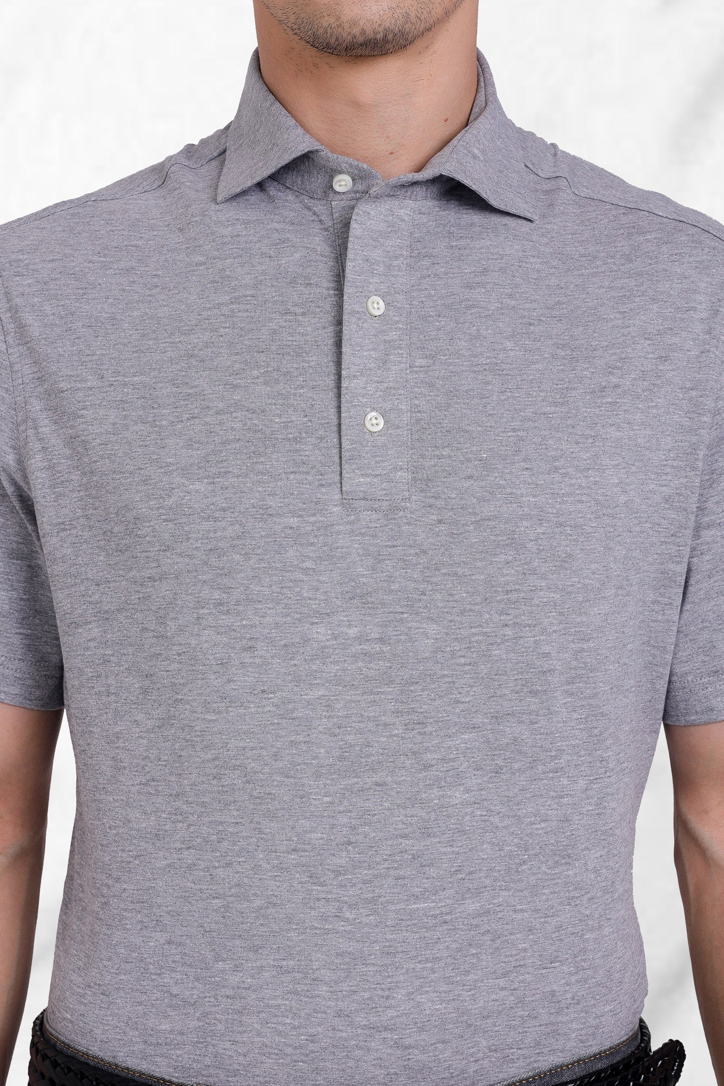 EZS Grey Soft Polo