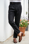 Holland Sherry Classic Worsted Flannel Black